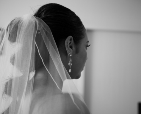 black and white wedding photography